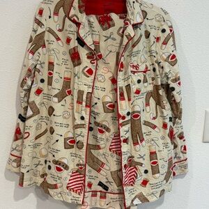 Playful Sock Monkey Pajama Set